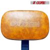 5 Core Drum Throne with Backrest Brown Thick Padded Saddle Drum Seat Comfortable Motorcycle Style Drum Chair Stool Height Adjustable Double Braced Tri