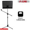 5 Core Music Stand 2-IN-1 Professional Portable Sheet Music Stand with Detachable Microphone Stand